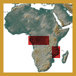 range of genus Cycloderma