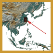 range of species Cuora aurocapitata