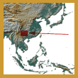 range of species Cuora mccordi