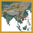 range of species Ocadia philippeni